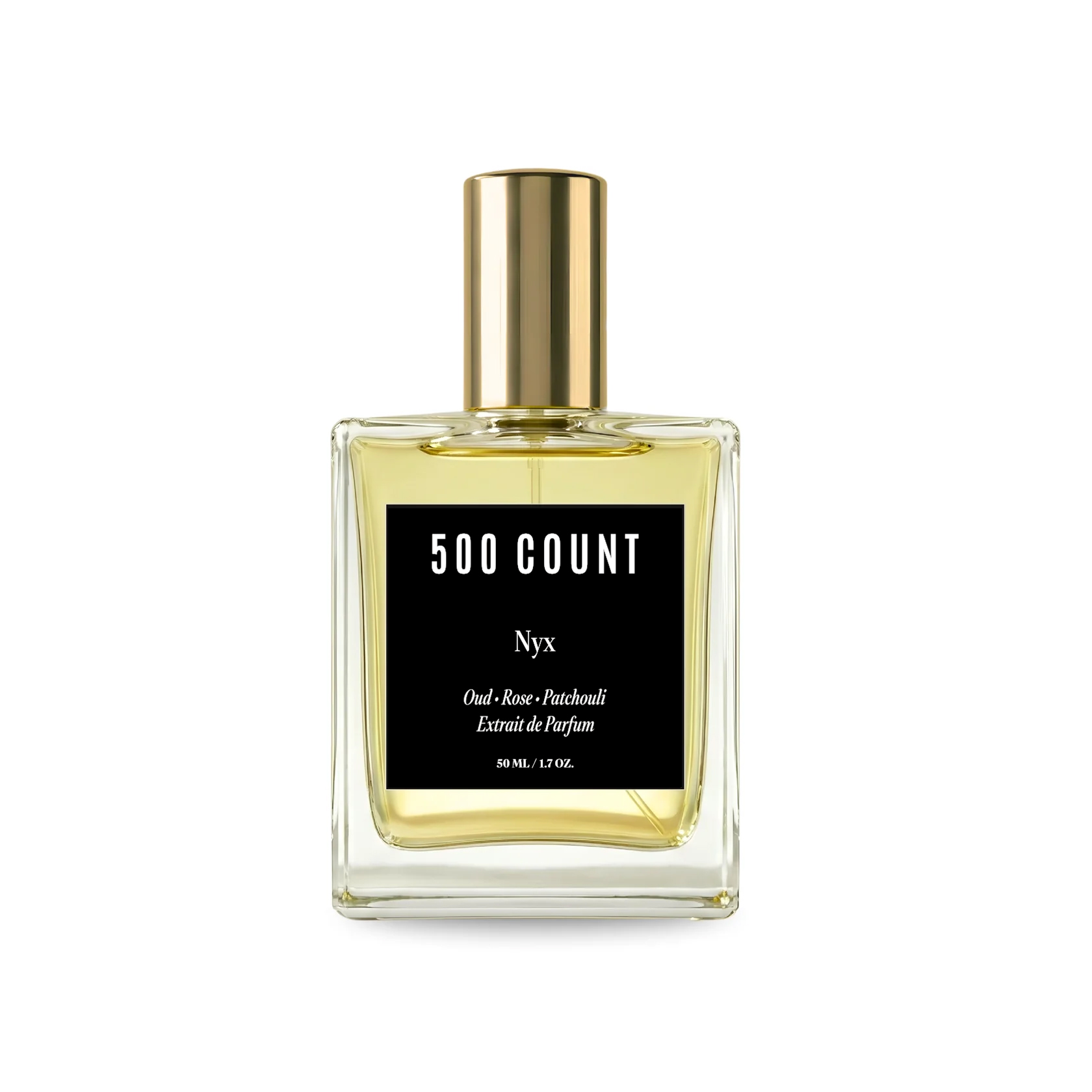 500Count NYX Long Lasting Unisex Perfume (50 mL) — Inspired by: Montale Black Oud 4