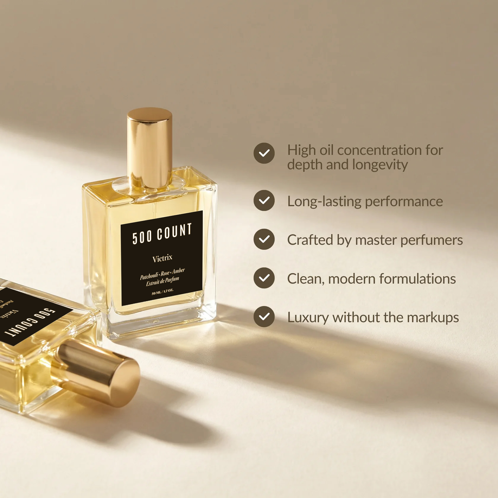 500Count VICTRIX Long Lasting Men Perfume (50 mL) — Inspired by: YSL Tuxedo alternate
